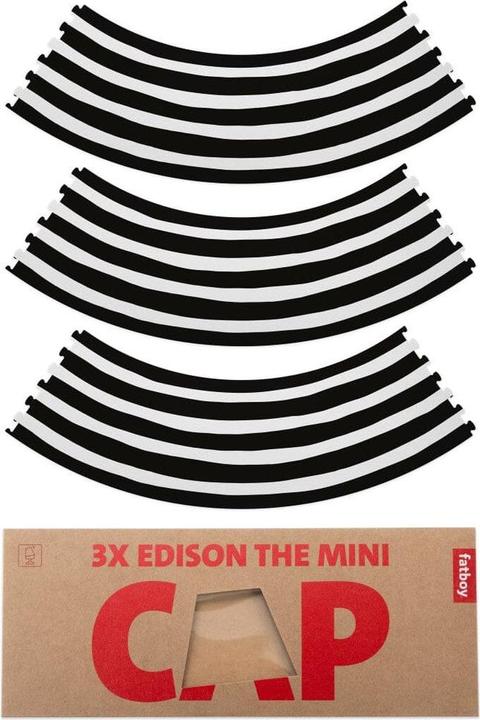 Produktbild Fatboy Mini Cappie Set Mr black Stripe (3 pcs)
