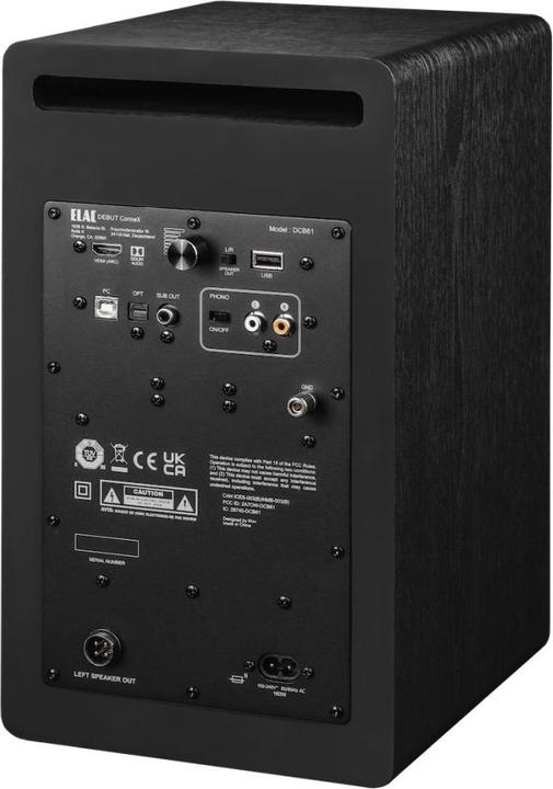 Actual product image ELAC Debut ConneX DCB61