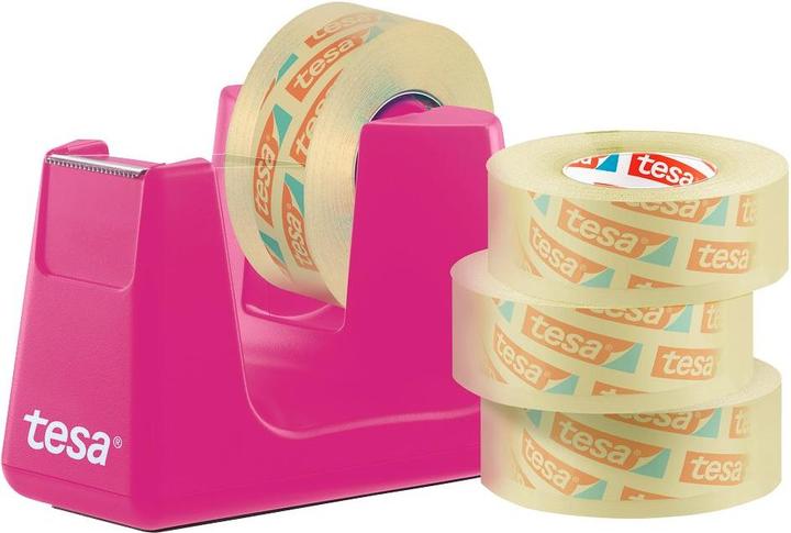 Immagine prodotto tesa Dispenser di nastro adesivo EASY CUT SMART per tavoli, con tecnologia antiscivolo, inclusi 4 rotoli