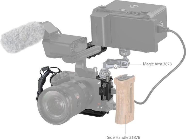 Actual product image SmallRig 4184 Handheld Cage Kit for Sony FX30 / FX3 (4139 new version) (Cage)