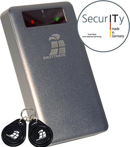 Produktbild Digittrade RS256 2TB RFID Security externe Festplatte - 256-Bit AES Verschluesselung 6,35cm 2,5Zoll 5400rpm... (2 TB)