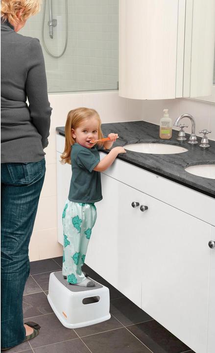 Actual product image Dreambaby Stool Toddler And Me Grey