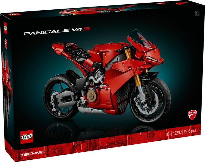 Produktbild LEGO Ducati Panigale V4 S Motorrad (42202, LEGO Technic)