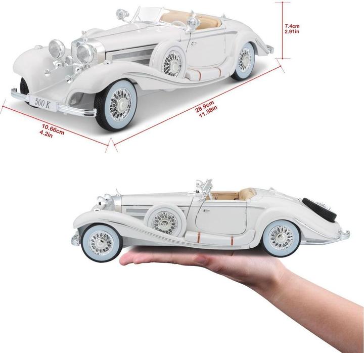 Image du produit Maisto Mercedes Benz 500K Maharadjah 1936
