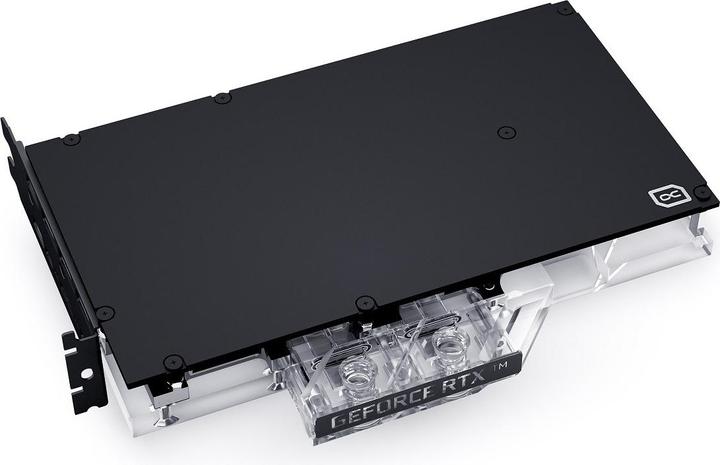 Actual product image Alphacool Ice block Aurora GPX-N RTX3090 Ti FE with backplate - acrylic + nickel