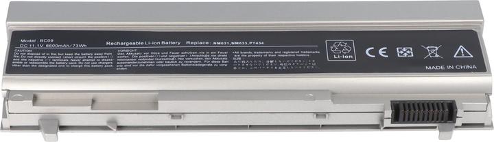 Image du produit Dell Akku Latitude E6500, E6510, E6410 (6 cellules, 6600 mAh)