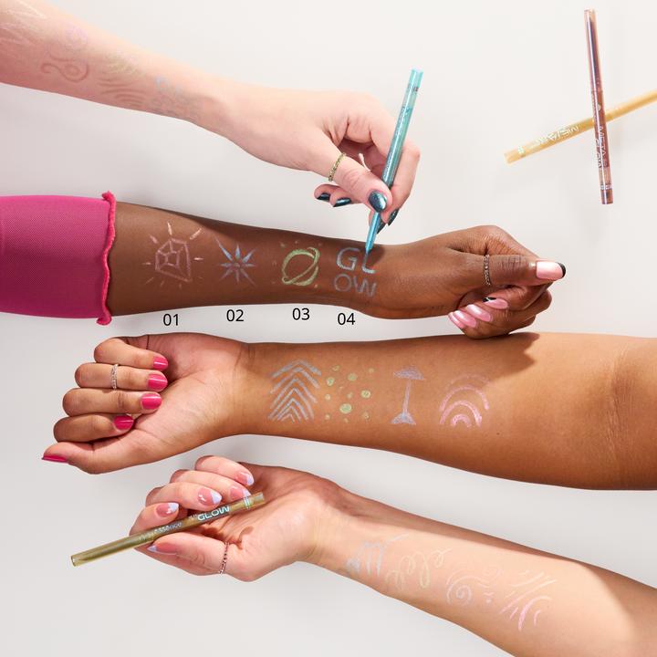 Produktbild essence META GLOW duo-chrome eye pencil (02 Chromefinity)