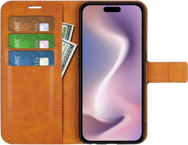 Produktbild MU Classic Classic II Leder Bookcover Series (Apple iPhone 16 Pro)