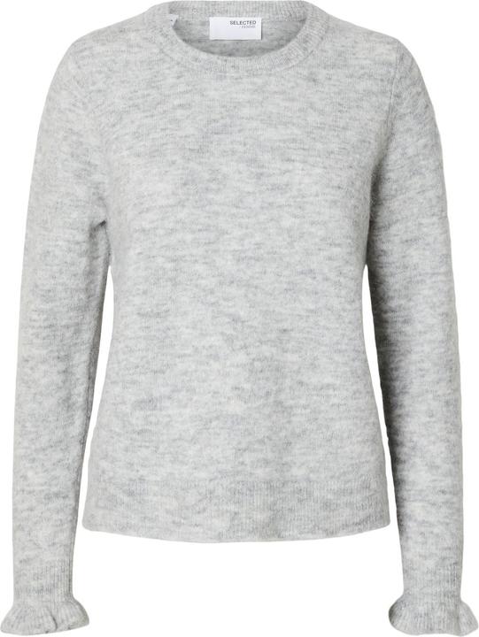 Produktbild Selected Femme Rüschenärmel Strickpullover (M)