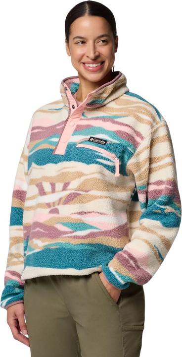 Columbia Helvetia II Printed Cropped Half Snap (M)