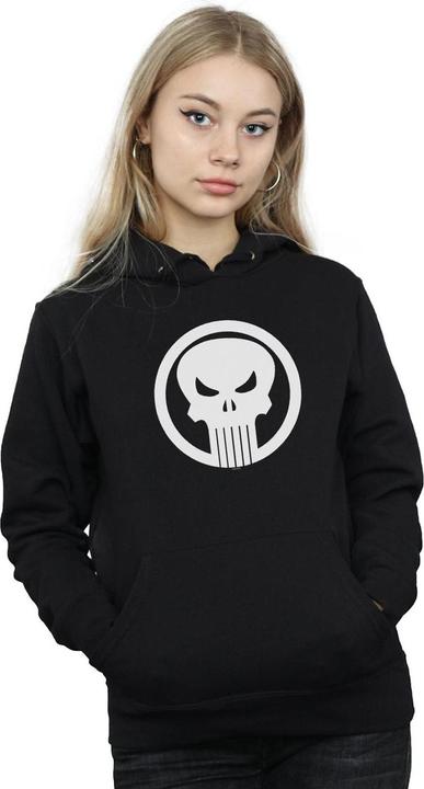 Immagine prodotto The Punisher Skull Circle Felpa con Cappuccio Donna (M)