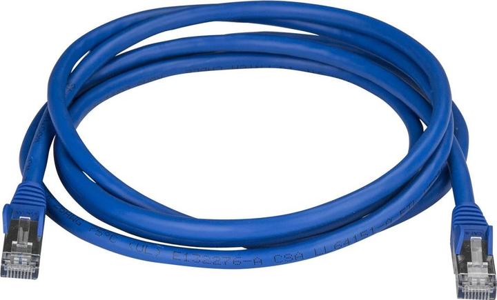 Actual product image StarTech Patch Cable Cat6a 2m Blue (STP, CAT6a, 2 m)