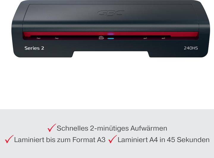 Actual product image GBC Laminator 240HS (75 - 125 µm, A3)