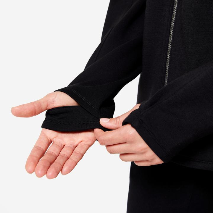 Immagine prodotto Domyos Giacca con cappuccio da donna - nero (XS)