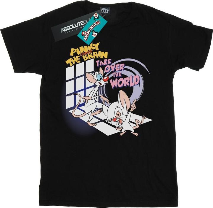 Produktbild Universal Textiles Pinky And The Brain Take Over The World TShirt (M)