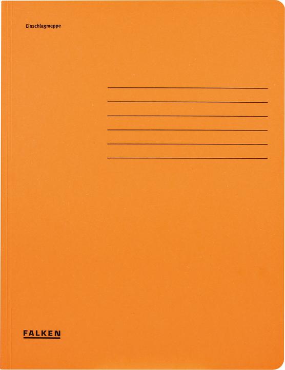 Actual product image Falken Folder, DIN A4, flaps, manila cardboard (A4, 1 x)