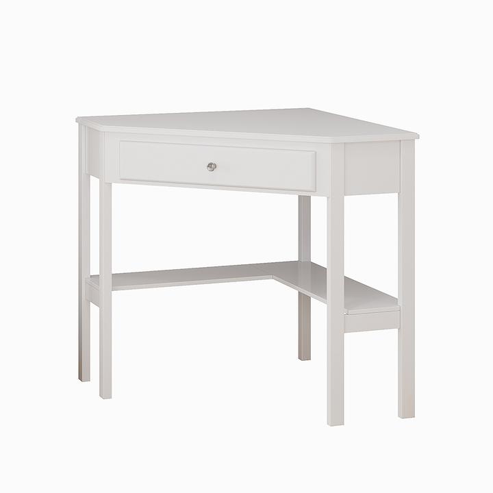 Vichy Eckschminktisch Velto, Weiss, 75 x 76.8 cm,mit Schublade (72 x 75 x 77 cm)