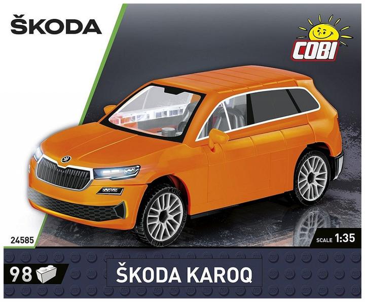 Produktbild Cobi 24585 - Škoda Karoq, Modell, 98 Teile, ab 5 Jahren
