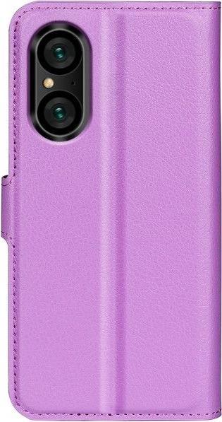 Actual product image MU Classic Litchi Leather Bookcover Series (Sony Xperia 5 V)