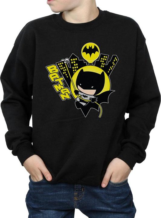 Produktbild Chibi Batman Swinging Sweatshirt Jungen (116)