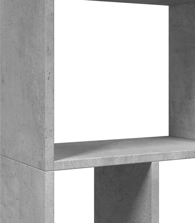 Produktbild VidaXL Bücherregal Raumteiler Standregal Aktenregal Büroregal Regal Betongrau (60 x 20 x 120 cm)