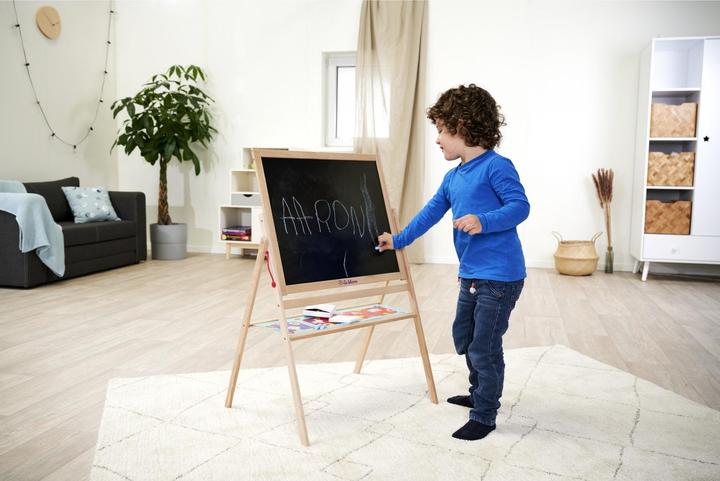 Image du produit Eichhorn Staand Schoolbord met Krijtjes (Tableau de l'école avec les enfants)