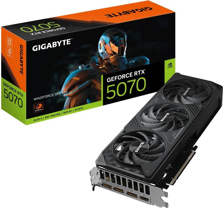 Actual product image Gigabyte GeForce RTX 5070 Windforce SFF (12 GB)