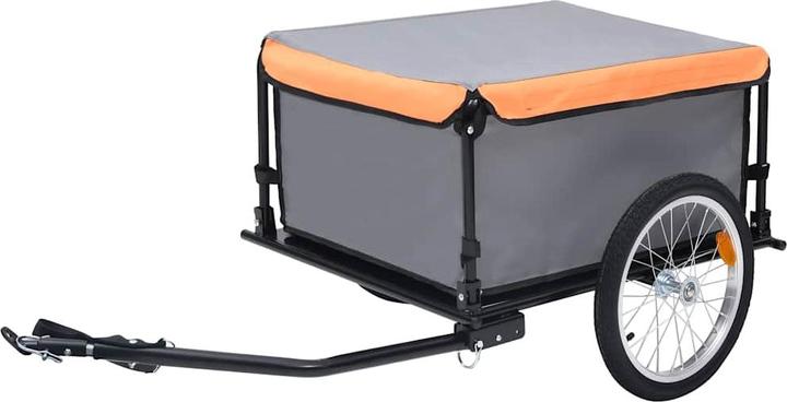 Grau und Orange