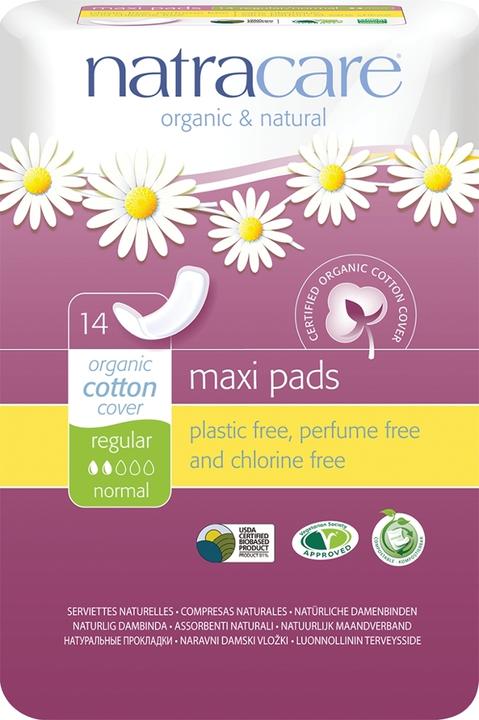 Actual product image Natracare Maxi (14 x)