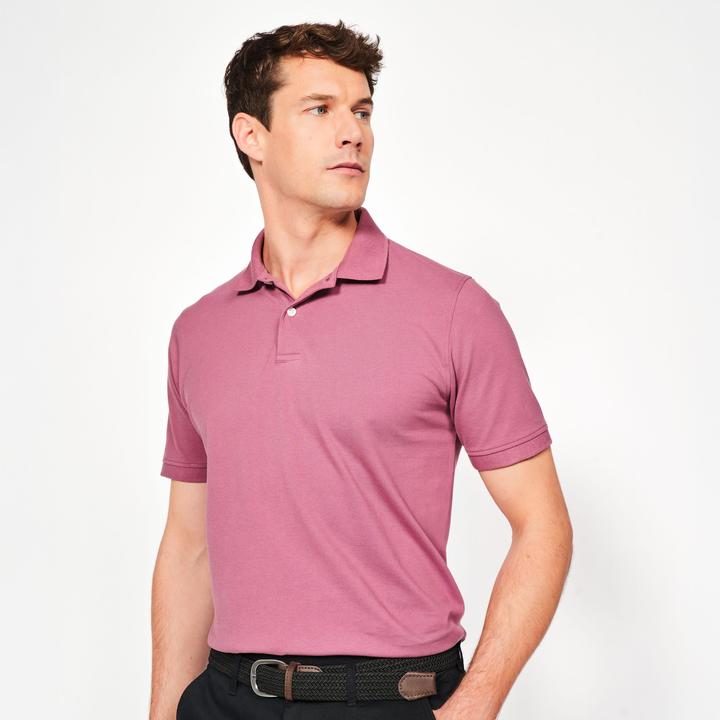 Inesis Herren Golf Poloshirt kurzarm Baumwolle - MW500 rost