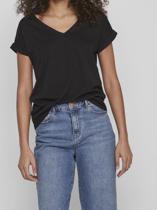 Produktbild Vila Basic-V-Ausschnitt T-Shirt (XS)