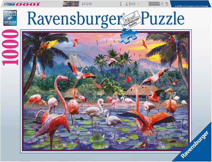 Ravensburger Pinke Flamingos (1000 Teile)
