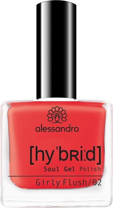 Alessandro Hybrid Soul Gel Polish Girly Flush (Gel-Effekt Nagellack)