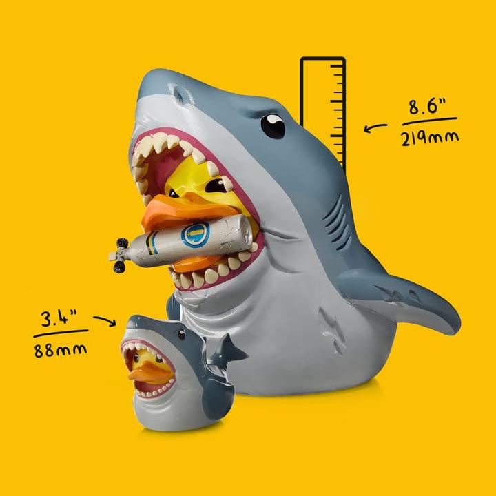 Actual product image Numskull Canard de bain - Les Dents de la mer - Bruce avec bouteille de gaz (Taille Géante) (Première Édition