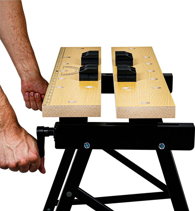 Produktbild Stier Werk- und Spanntisch, klappbar, 150 kg (63.50 cm, 60.50 cm)