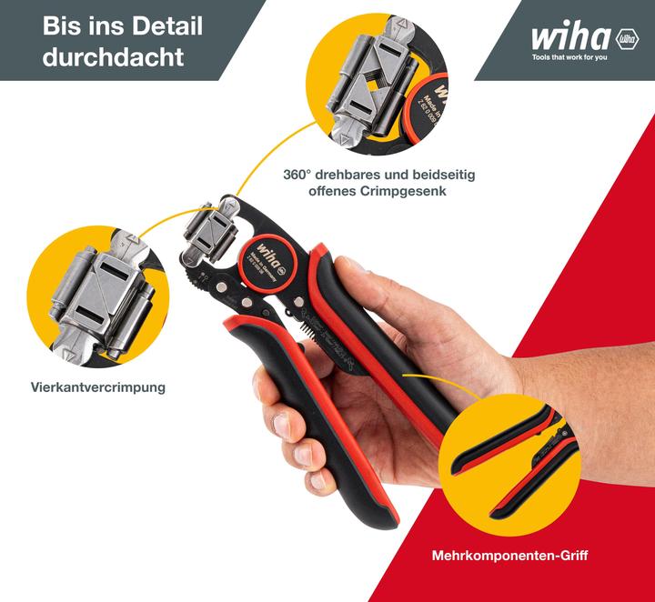 Actual product image Wiha Crimping tool (193 mm)