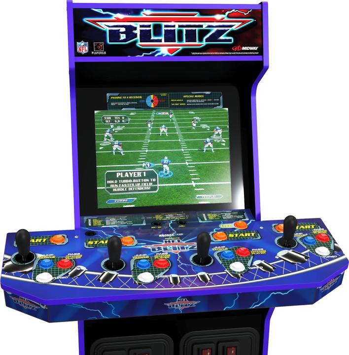 Actual product image Arcade1Up NFL Blitz 3-in-1 Wifi