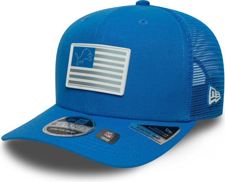 New Era 9Seventy Stretch-Snap Cap - Flag Detroit Lions