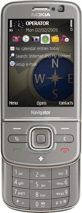 Actual product image Nokia 6710 Navigator - Titanium (2.60", 5 Mpx, 3G)