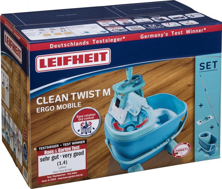 Produktbild Leifheit Set CLEAN TWIST M Ergo Mobile (1 Stk.)