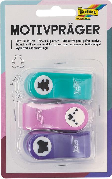 Actual product image Folia Motif embosser WHOLE YEAR MOTIVES, set 2