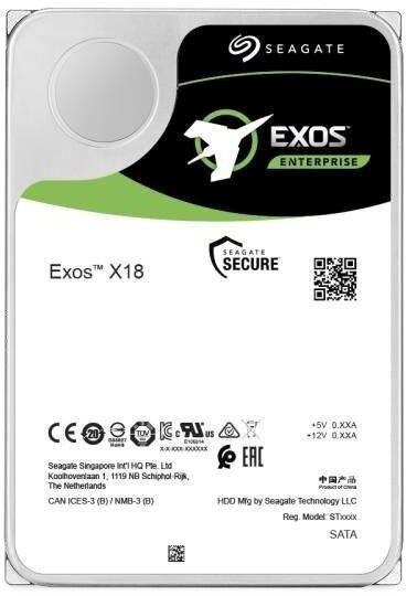 Immagine prodotto Seagate Exos X18 (14 TB, 3.5", CMR)
