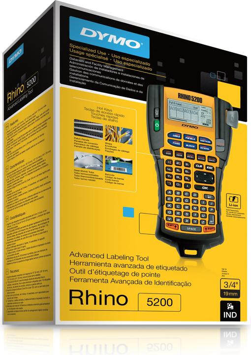 Immagine prodotto Dymo RHINO 5200 - ABC, 6x AA