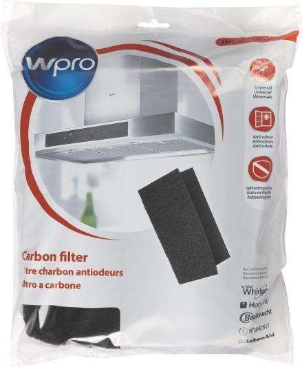 Productafbeelding WPRO UCF017 - Accessoires voor afzuigkappen/ Actief koolstoffilter/ Universeel/ Kan op maat worden