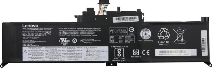 Lenovo BATTERY Internal 4c 51Wh LiIon (4 Cells, 3300 mAh)