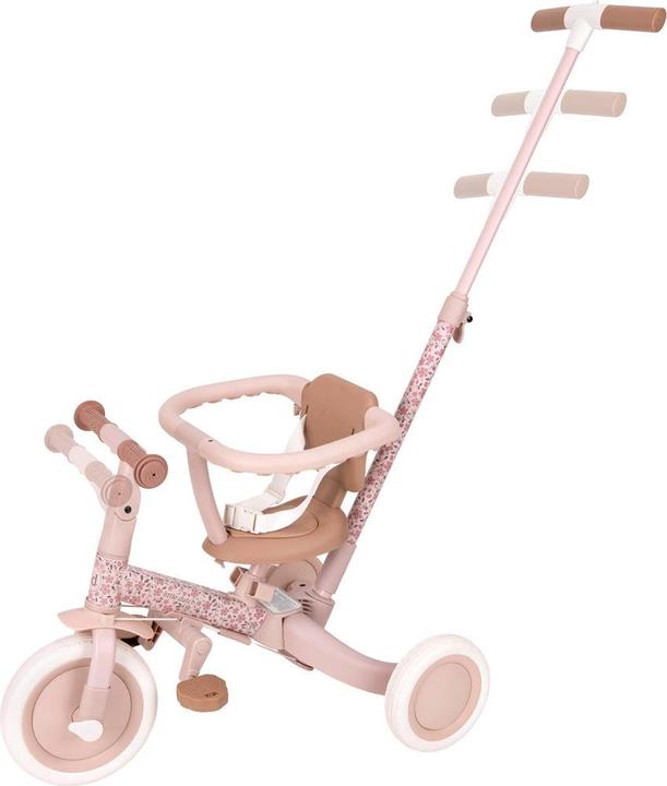 Little Dutch Dreirad mit Griff Fairy Floral 4 in 1