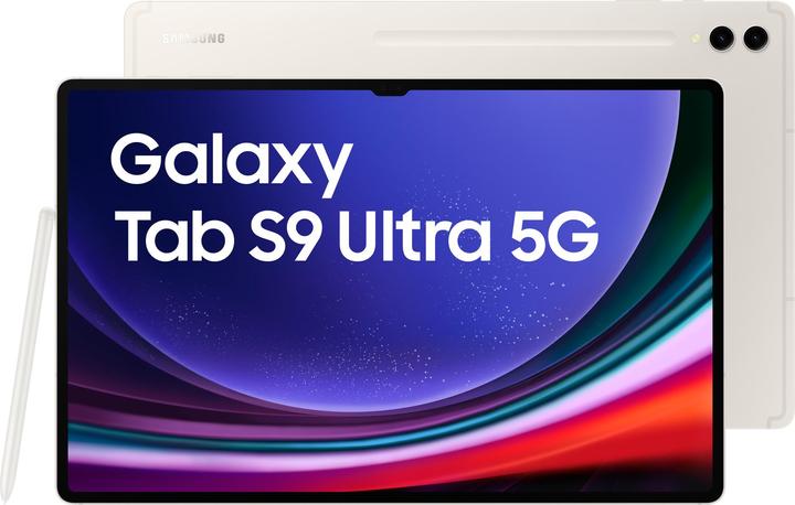 Actual product image Samsung Galaxy Tab S9 Ultra (5G, 14.60", 1000 GB, Beige)
