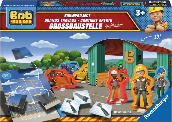 Produktbild Ravensburger Bob der Baumeister: Grossbaustelle (Deutsch, Französisch, Italienisch, Niederländisch)