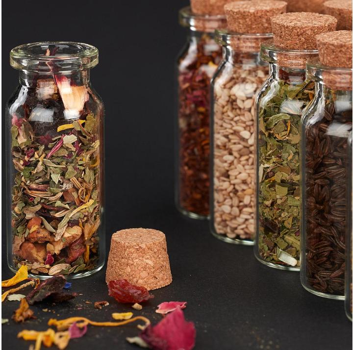 Productafbeelding Relaxdays Mini glazen flesjes (60 Pcs., 0.01 l)