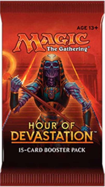 Actual product image Magic the Gathering Hour of Devastation Booster - - EN (English, Booster Pack)